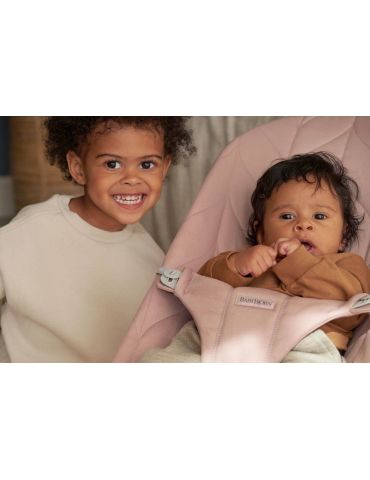 Babybjorn Leżaczek Bliss Woven Petal Quilt Zgaszony róz