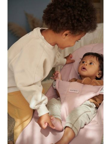 Babybjorn Leżaczek Bliss Woven Petal Quilt Zgaszony róz