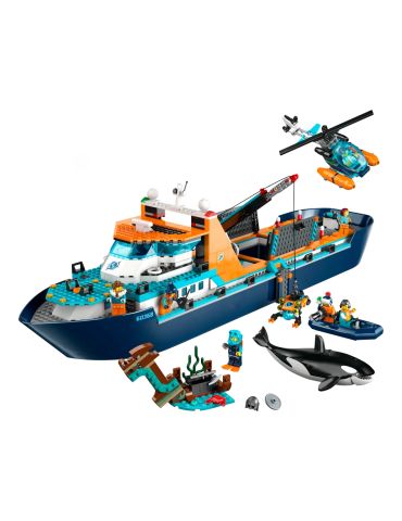Lego City Łódź badacza Arktyki