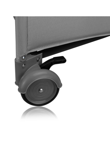 Lionelo Łóżeczko turystyczne Jasmin Easy Fold Grey Stone