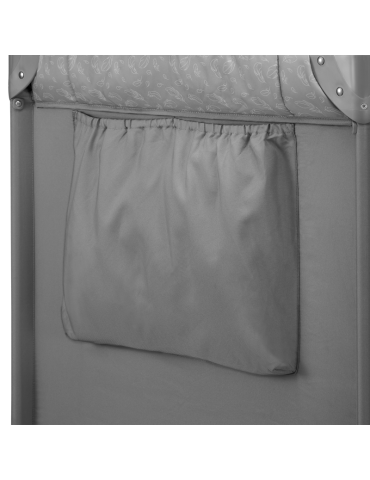 Lionelo Łóżeczko turystyczne Jasmin Easy Fold Grey Stone