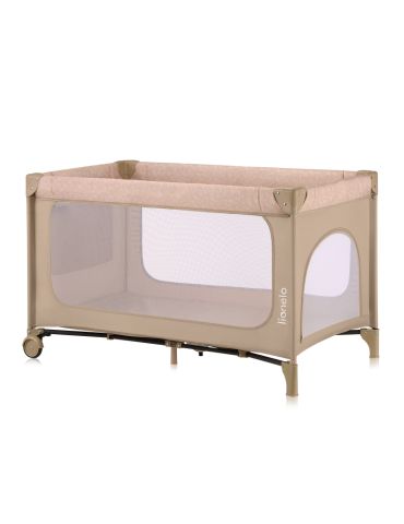 Lionelo Łóżeczko turystyczne Jasmin Easy Fold Beige Sand