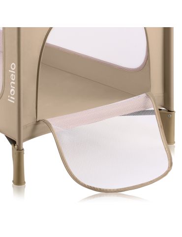 Lionelo Łóżeczko turystyczne Jasmin Easy Fold Beige Sand