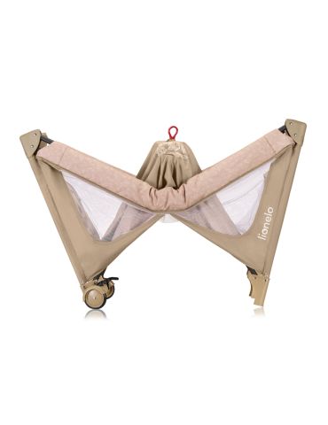 Lionelo Łóżeczko turystyczne Jasmin Easy Fold Beige Sand