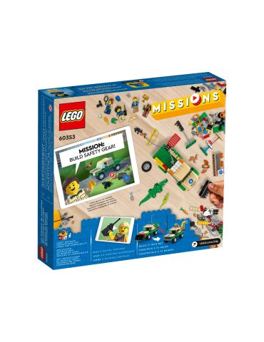 Lego City Misja ratowania dzikich zwierząt Lego City Misja ratowania dzikich zwierząt