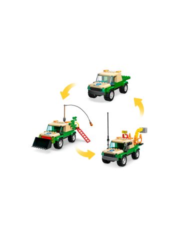 Lego City Misja ratowania dzikich zwierząt Lego City Misja ratowania dzikich zwierząt