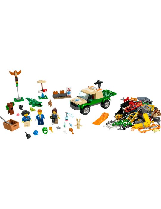 Lego City Misja ratowania dzikich zwierząt