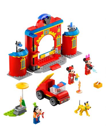 Lego Disney Remiza i wóz strażacki Myszki Miki i przyjaciół Lego Disney Remiza i wóz strażacki Myszki Miki i przyjaciół