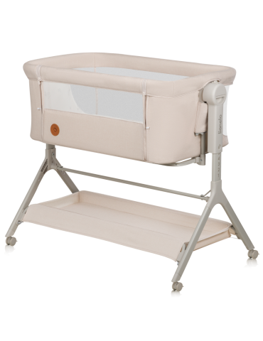 Lionelo Łóżeczko Dostawne Leonie Plus Beige Sand