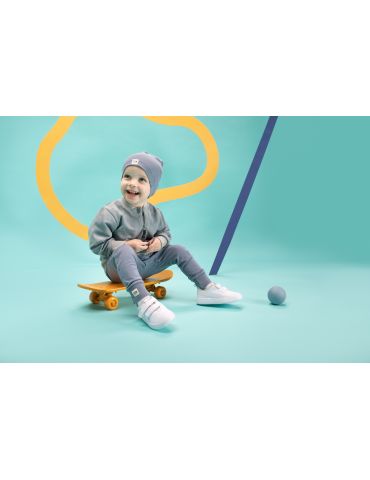 Pinokio Bluza niemowlęca bawełniana rozpinana Fun time mięta