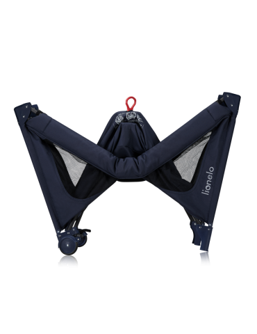 Lionelo Łóżeczko turystyczne Jasmin Easy Fold Blue Navy