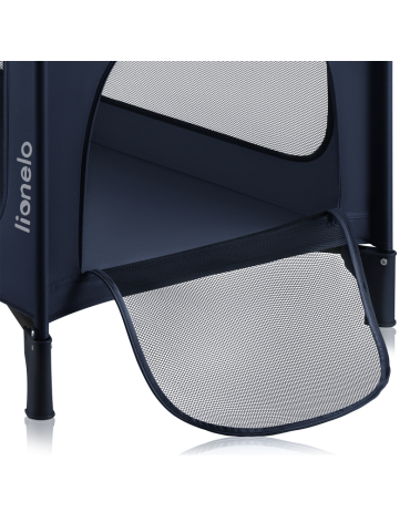 Lionelo Łóżeczko turystyczne Jasmin Easy Fold Blue Navy