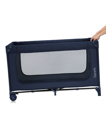Lionelo Łóżeczko turystyczne Jasmin Easy Fold Blue Navy