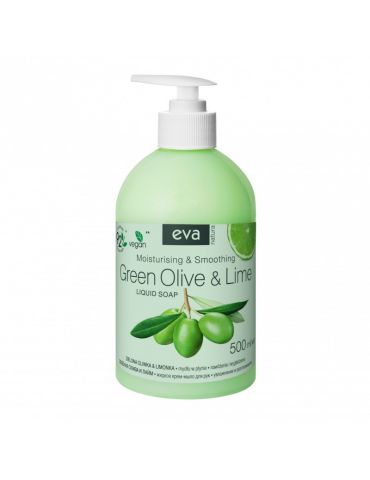 Eva Mydło w płynie Zielona oliwka i limonka 500ml