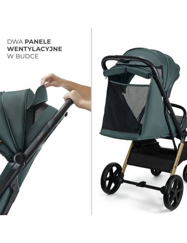 Kinderkraft Loom Wózek spacerowy Jade Green