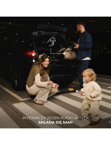 Kinderkraft Loom Wózek spacerowy Ink Black Kinderkraft Loom Wózek spacerowy Ink Black