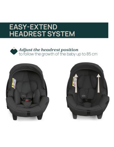 Chicco Bellagio Wózek głęboko-spacerowy Black satin + fotelik Kory plus