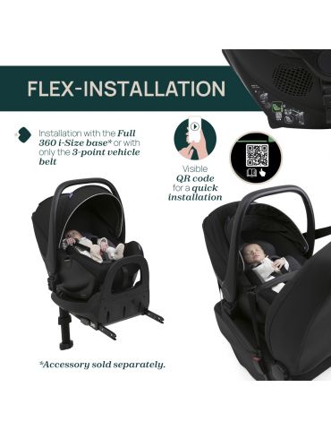 Chicco Bellagio Wózek głęboko-spacerowy Black satin + fotelik Kory plus