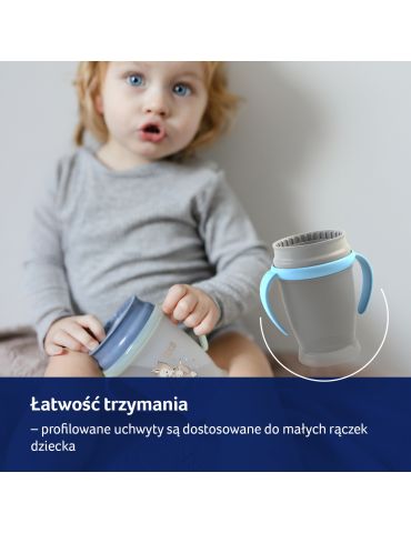 Lovi Kubek 360° Night&Day FOX świecący w ciemności 250 ml