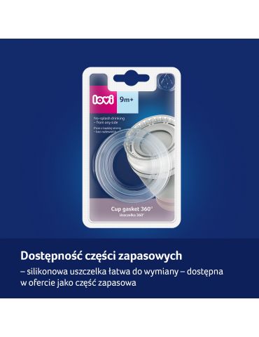 Lovi Kubek 360° Night&Day FOX świecący w ciemności 250 ml
