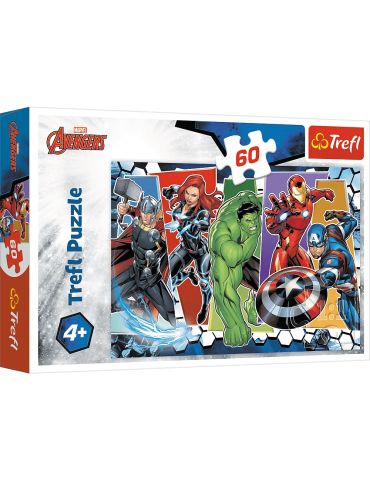 Trefl Puzzle Niezwyciężeni Avengersi Avengers 60 elementów