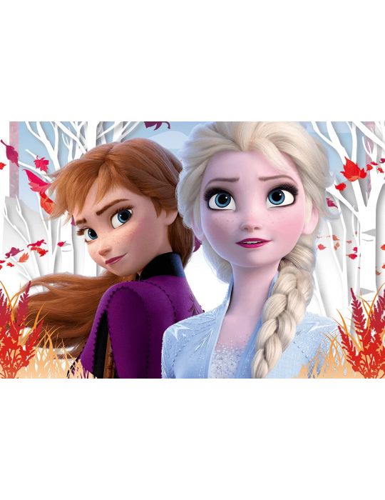 Trefl Puzzle Zaczarowany świat Anny i Elsy Frozen II 60 elementów