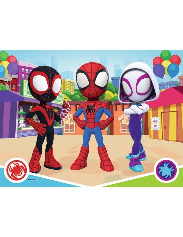 Trefl Puzzle Przygody Spiday'a i przyjaciół Spidey 30 elementów