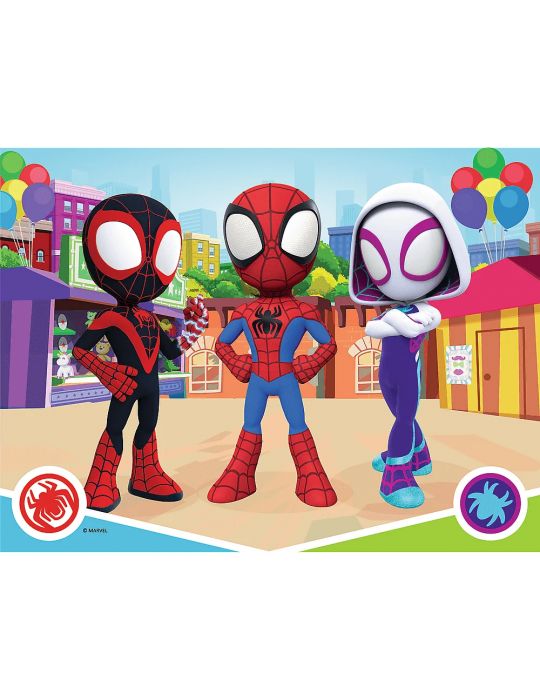 Trefl Puzzle Przygody Spiday'a i przyjaciół Spidey 30 elementów