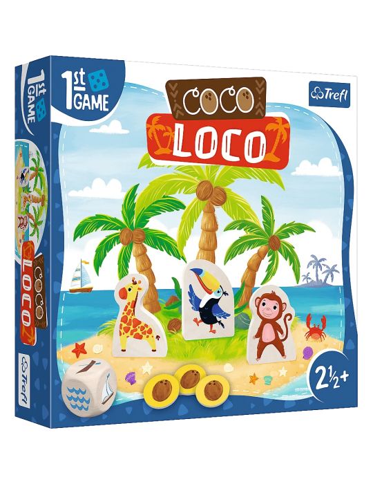 Trefl Gra pierwsza planszowa Coco Loco