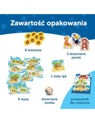 Trefl Gra pierwsza planszowa Coco Loco