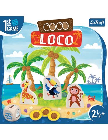 Trefl Gra pierwsza planszowa Coco Loco
