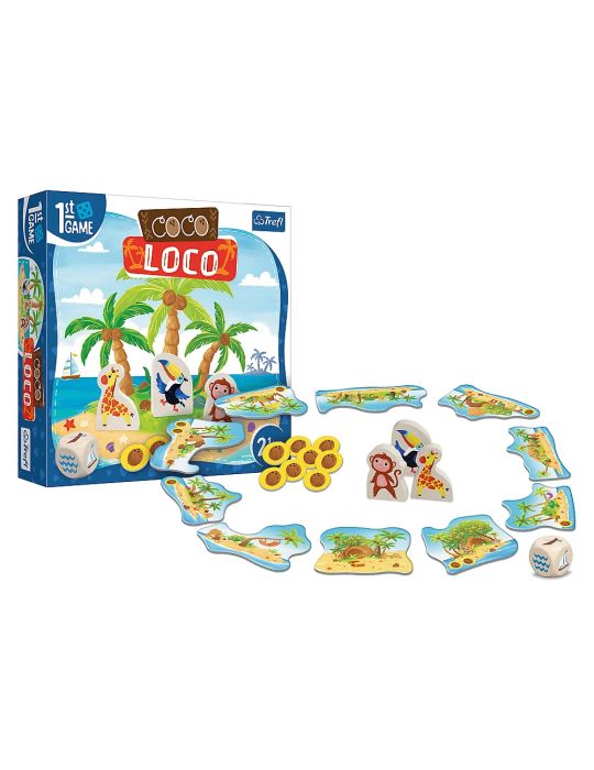 Trefl Gra pierwsza planszowa Coco Loco
