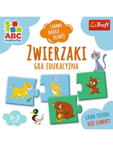 Trefl Gra dla dzieci Zwierzaki ABC Malucha