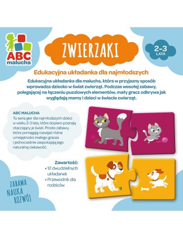 Trefl Gra dla dzieci Zwierzaki ABC Malucha