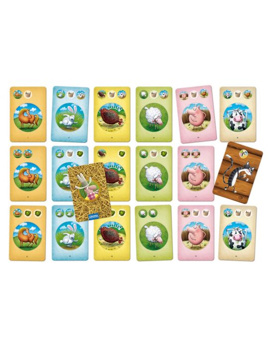 Granna Gra rodzinna Super farmer The card game