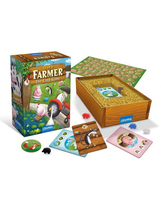 Granna Gra rodzinna Super farmer The card game