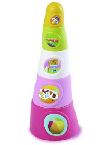 Smoby Cotoons Wesoła Wieża 12m+ Smoby Cotoons Wesoła Wieża 12m+