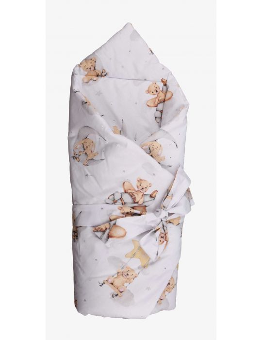 Baby in World Rożek Becik usztywniany bawełniany Dobranocka