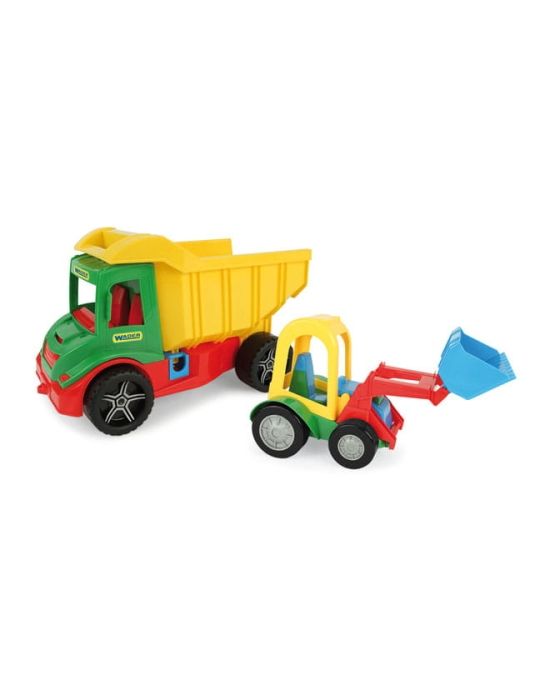 Wader Multi Truck Wywrotka ze spychaczem buggy