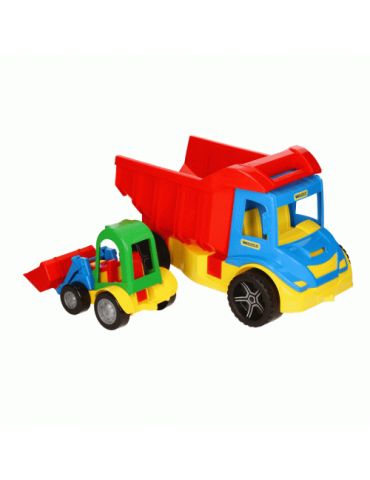 Wader Multi Truck Wywrotka ze spychaczem buggy Wader Multi Truck Wywrotka ze spychaczem buggy