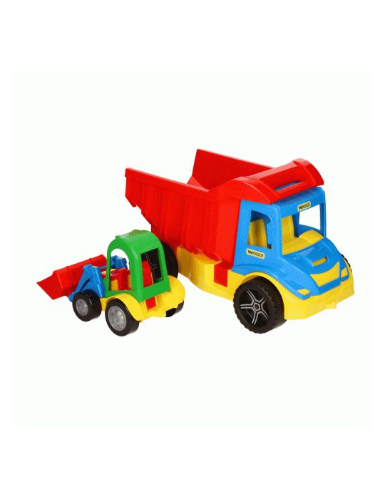 Wader Multi Truck Wywrotka ze spychaczem buggy