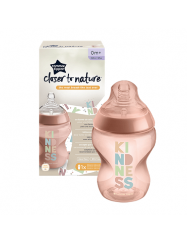 Tommee Tippee Butelka dekorowana 260ml girl
