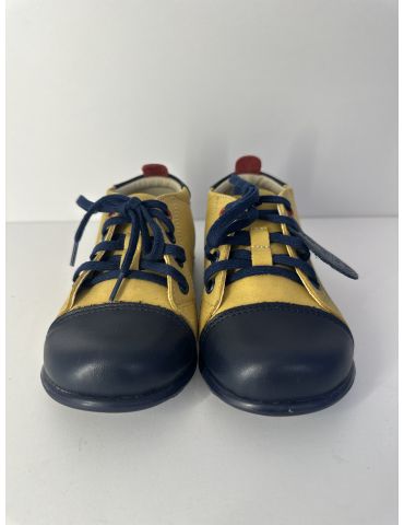 Emel Buty skórzane dziecięce Trzewiki Roczki E 2434-19