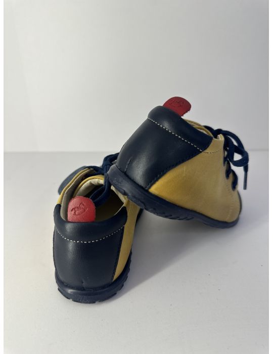 Emel Buty skórzane dziecięce Trzewiki Roczki E 2434-19