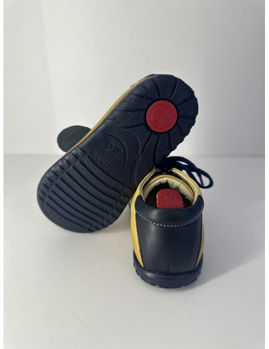 Emel Buty skórzane dziecięce Trzewiki Roczki E 2434-19