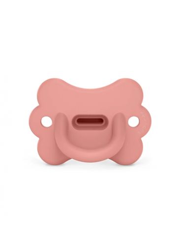 Suavinex SX Pro smoczek fizjologiczny silikonowy Colour Essense 6-18m+ Motylek różowy