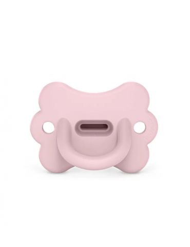 Suavinex SX Pro smoczek fizjologiczny silikonowy Colour Essense 0-6m+ Motylek różowy
