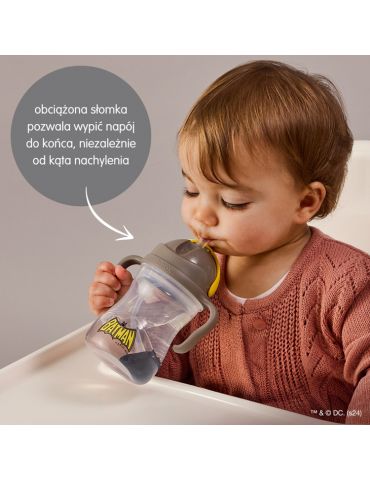 B.Box Bidon z obciążaną słomką 240ml Batman