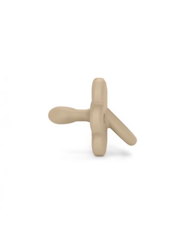 Suavinex SX Pro smoczek fizjologiczny silikonowy Colour Essense 0-6m+ Motylek beżowy