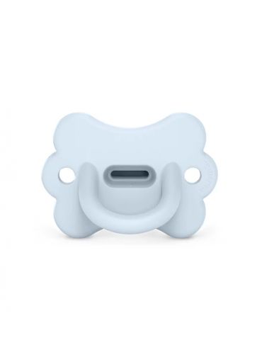 Suavinex SX Pro smoczek fizjologiczny silikonowy Colour Essense 0-6m+ Motylek niebieski
